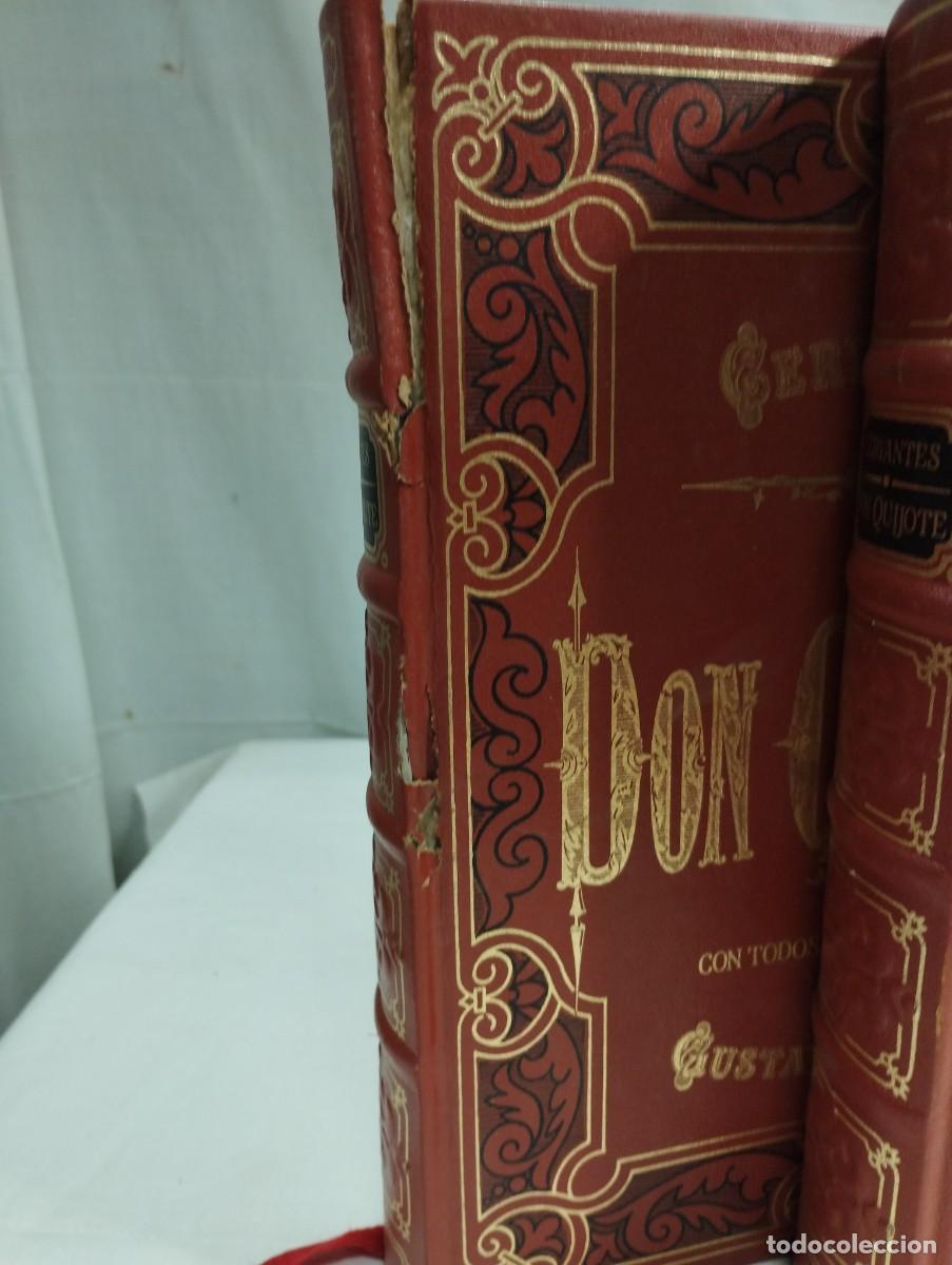 Libros de segunda mano: Don Quijote. Con grabados de Gustavo Dor&eacute;. 1989 - Foto 3