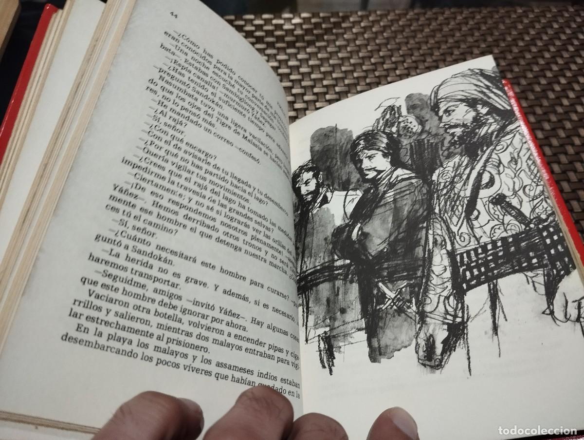 Libros de segunda mano: SANDOKAN EMILIO SALGARI ED. NAUTA 1984 - Foto 3