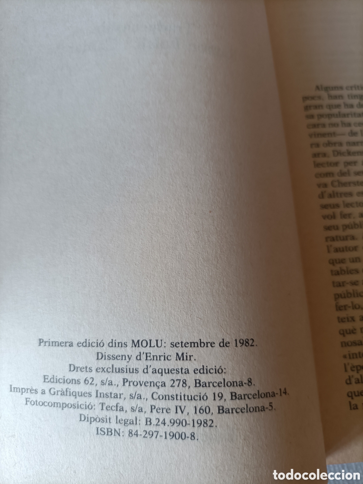 Libros de segunda mano: Temps Dif&iacute;cils Charles Dickens Vol. 17 edicions 62 - Foto 2