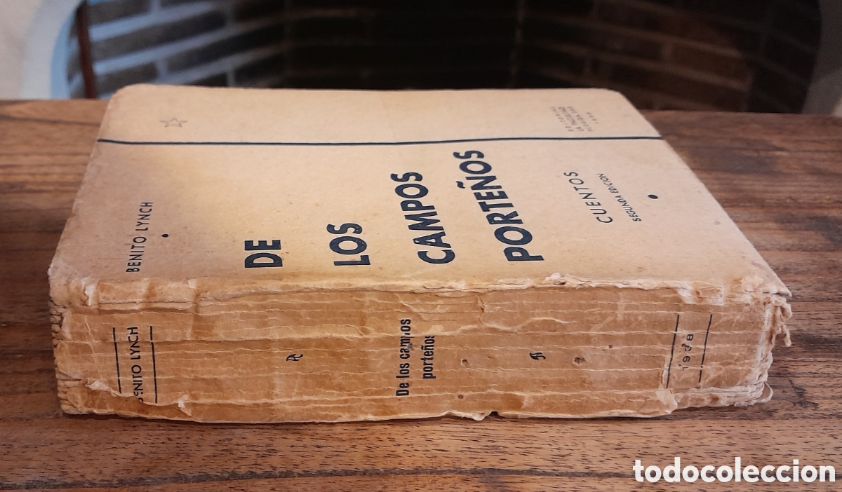 Libros de segunda mano: Benito Lynch. De los campos porte&ntilde;os. Cuentos. 1938 Edici&oacute;n numerada 066 - Foto 5