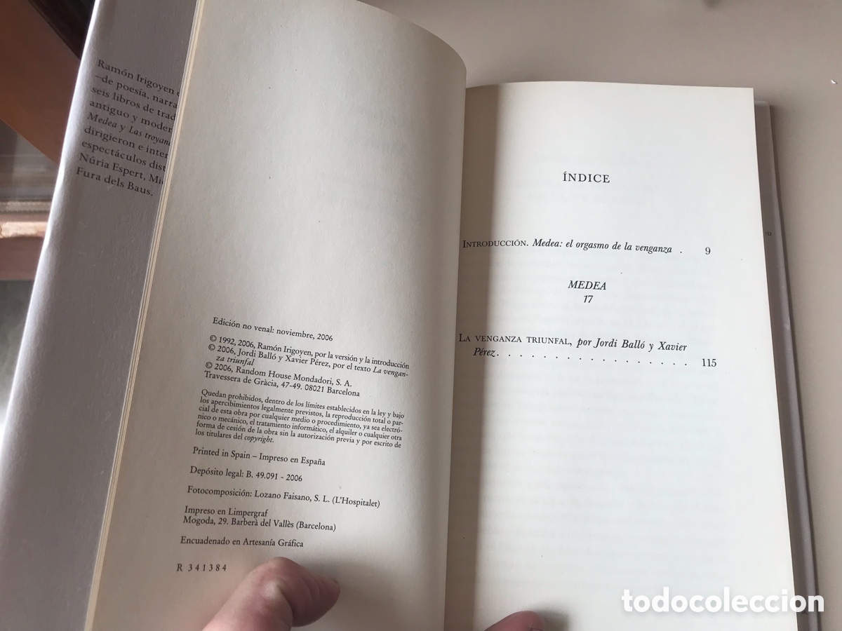 Libros de segunda mano: Medea. Eur&iacute;pides. Introducci&oacute;n y versi&oacute;n de Ram&oacute;n Irigoyen - Foto 2