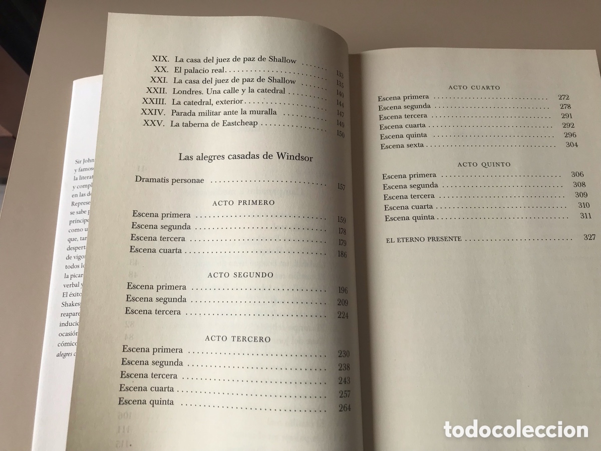 Libros de segunda mano: Falstaff. En los textos de William Shakespeare. - Foto 6