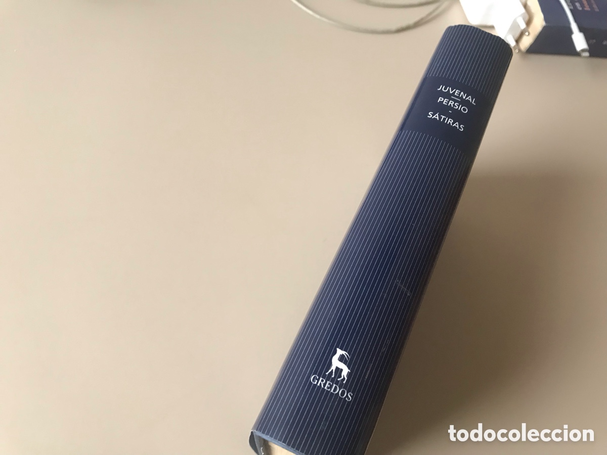 Libros de segunda mano: Juvenal. Persio. S&aacute;tiras. Biblioteca cl&aacute;sica. Gredos 2016 - Foto 2