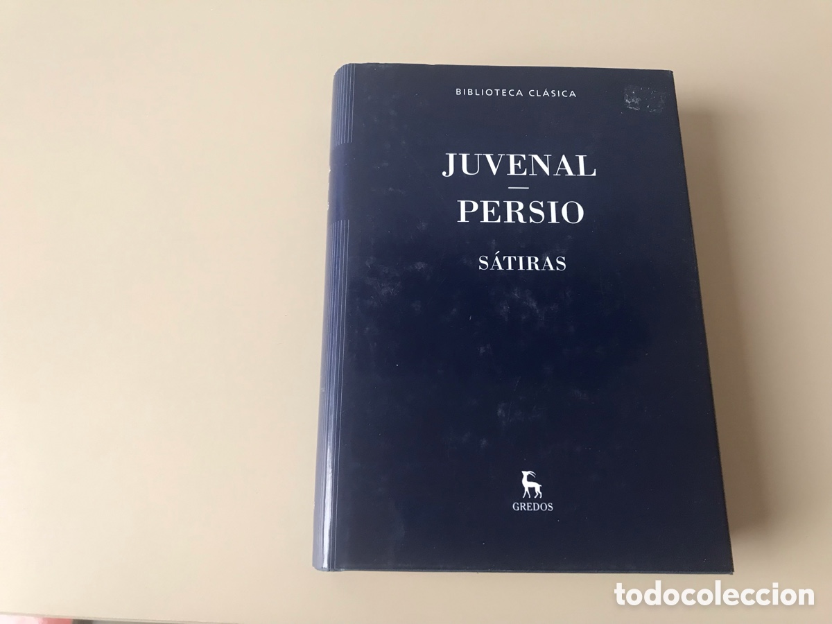 Libros de segunda mano: Juvenal. Persio. S&aacute;tiras. Biblioteca cl&aacute;sica. Gredos 2016 - Foto 1
