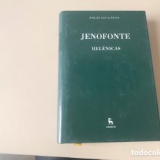 Libros de segunda mano: JENOFONTE. HELÉNICAS. BIBLIOTECA CLÁSICA. GREDOS 2016