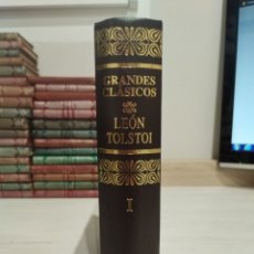 Libros de segunda mano: LEÓN TOLSTÓI. GRANDES CLÁSICOS. TOMO I. AGUILAR.