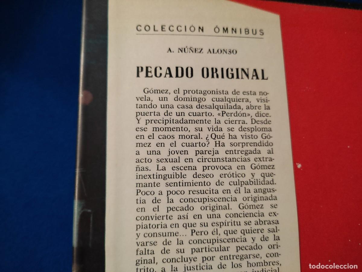 Libros de segunda mano: Pecado Original A. N&uacute;&ntilde;ez Alonso Editorial Planeta 1965 - Foto 5