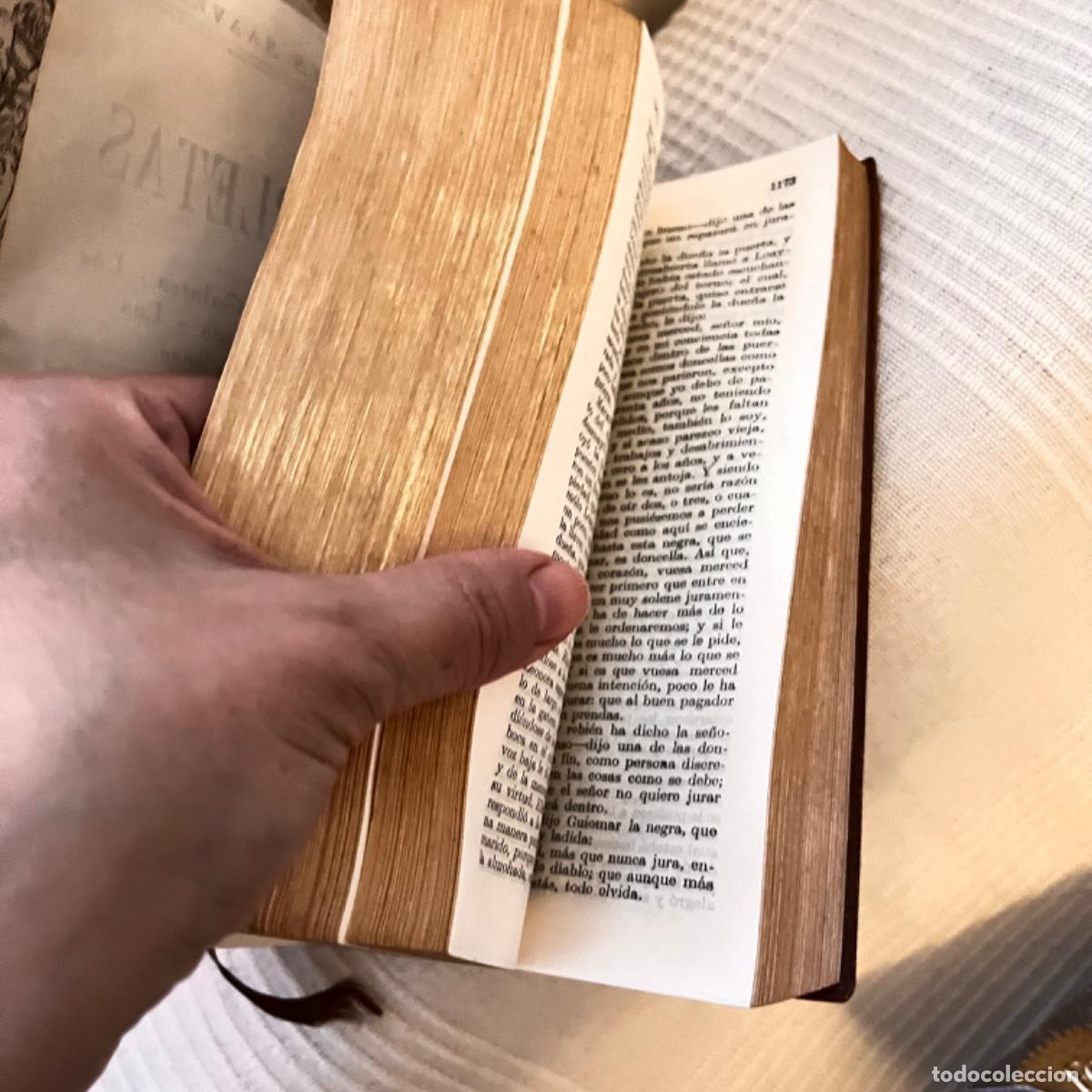 Libros de segunda mano: El Quijote de la Mancha - Obras completas Miguel de Saavedra - Foto 8