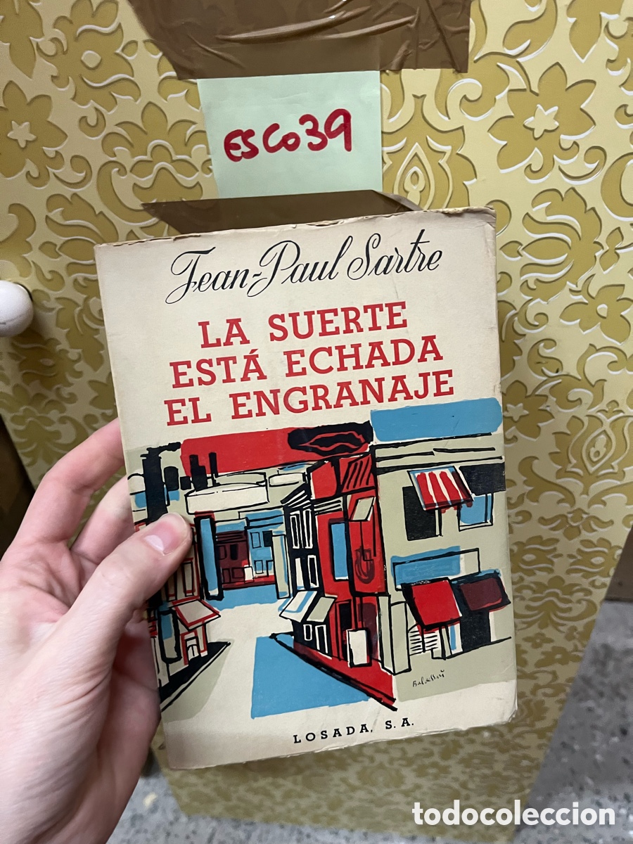 Libros de segunda mano: Esco49 Tean-Paul Saite LA SUERTE EST&Aacute; ECHADA EL ENGRANAJE - Foto 1