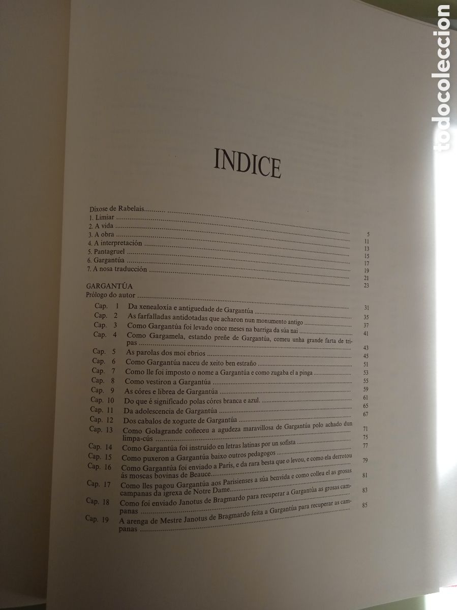 Libros de segunda mano: Gargant&uacute;a e Pantagruel. Fran&ccedil;ois Rabelais. - Foto 4