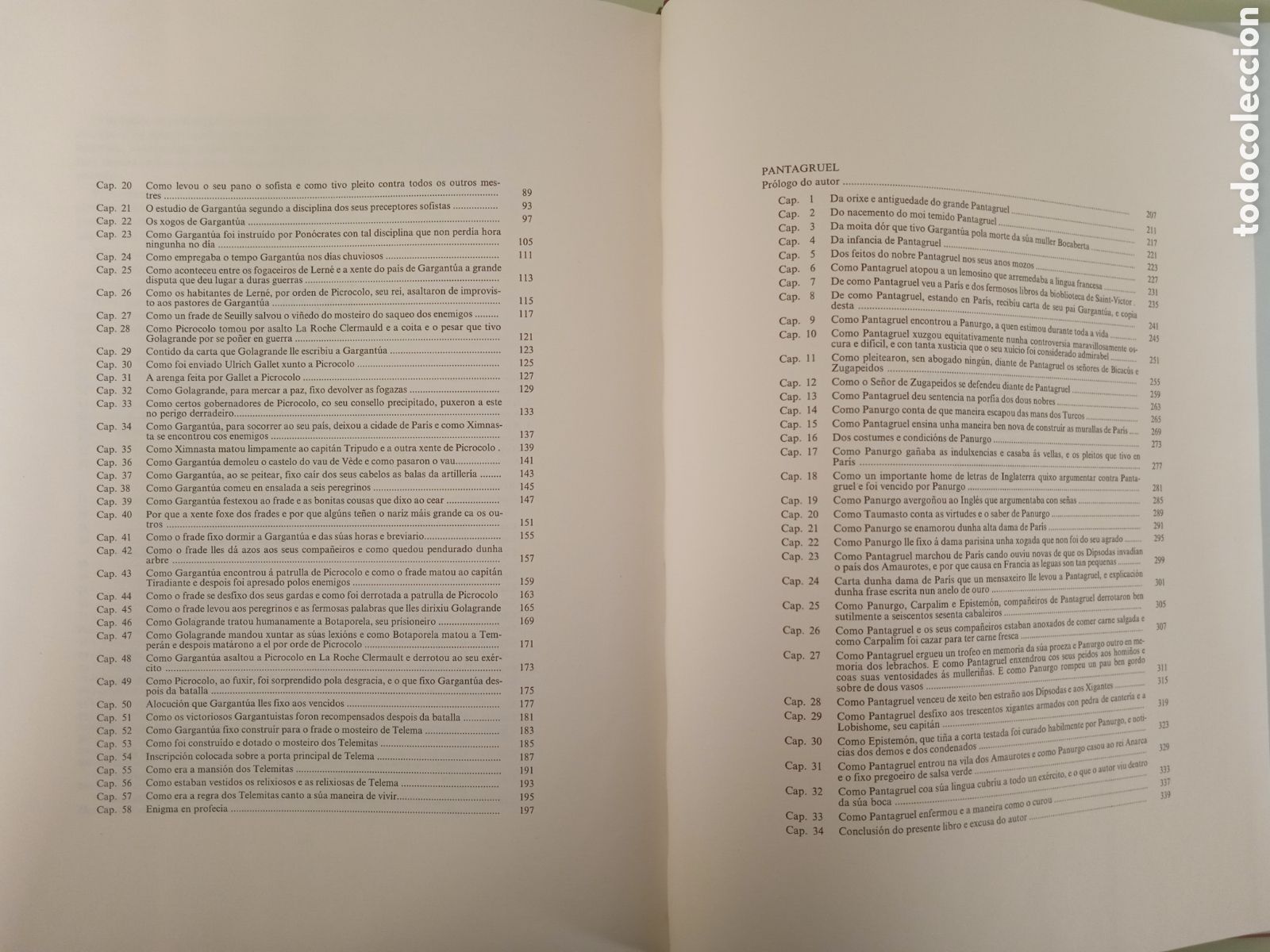 Libros de segunda mano: Gargant&uacute;a e Pantagruel. Fran&ccedil;ois Rabelais. - Foto 5