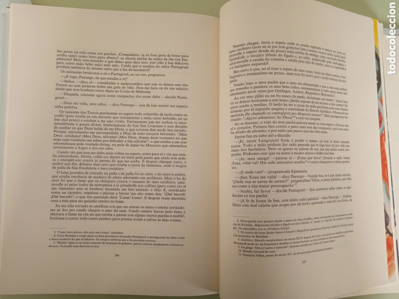 Libros de segunda mano: Gargant&uacute;a e Pantagruel. Fran&ccedil;ois Rabelais. - Foto 6