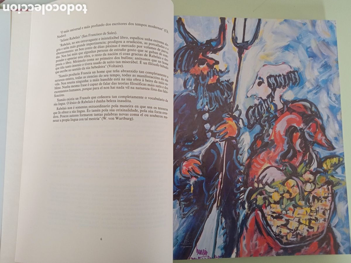 Libros de segunda mano: Gargant&uacute;a e Pantagruel. Fran&ccedil;ois Rabelais. - Foto 7