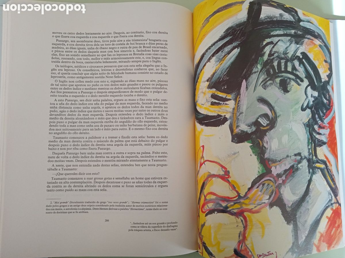 Libros de segunda mano: Gargant&uacute;a e Pantagruel. Fran&ccedil;ois Rabelais. - Foto 8