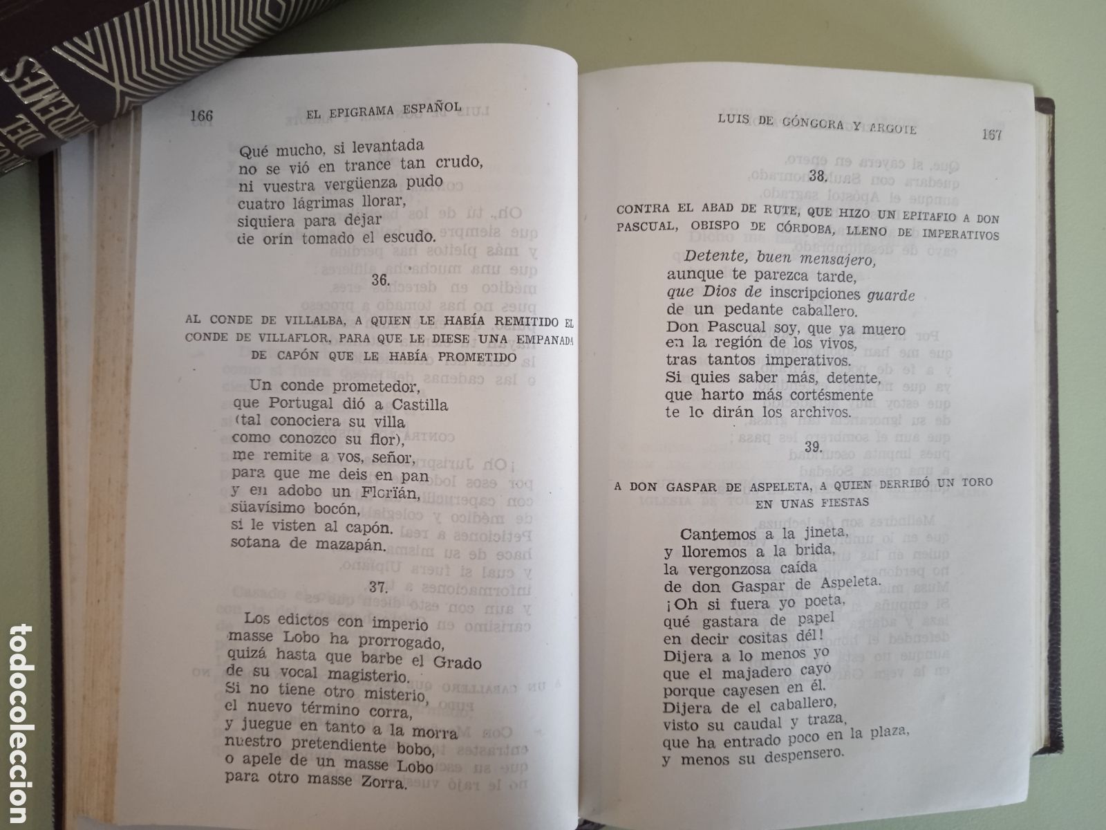 Libros de segunda mano: El Epigrama Espa&ntilde;ol. - Foto 14