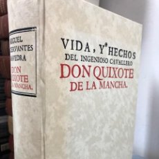Libros de segunda mano: DON QUIJOTE DE LA MANCHA- FÁCSIMIL EDICIÓN 1730-