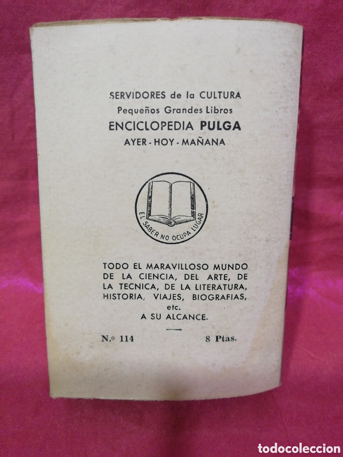Libros de segunda mano: Enciclopedia Pulga n&deg;114 - El Gran Sakem - Emilio Salgari - Foto 2