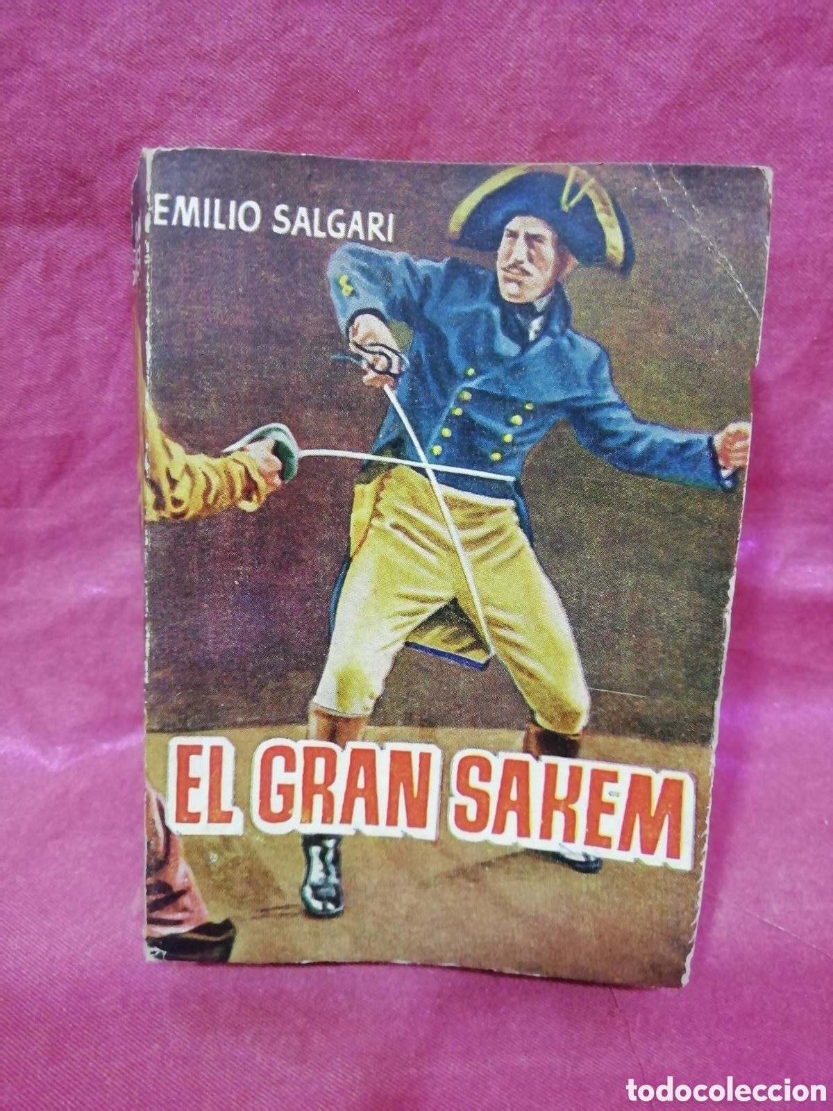 Libros de segunda mano: Enciclopedia Pulga n&deg;114 - El Gran Sakem - Emilio Salgari - Foto 1