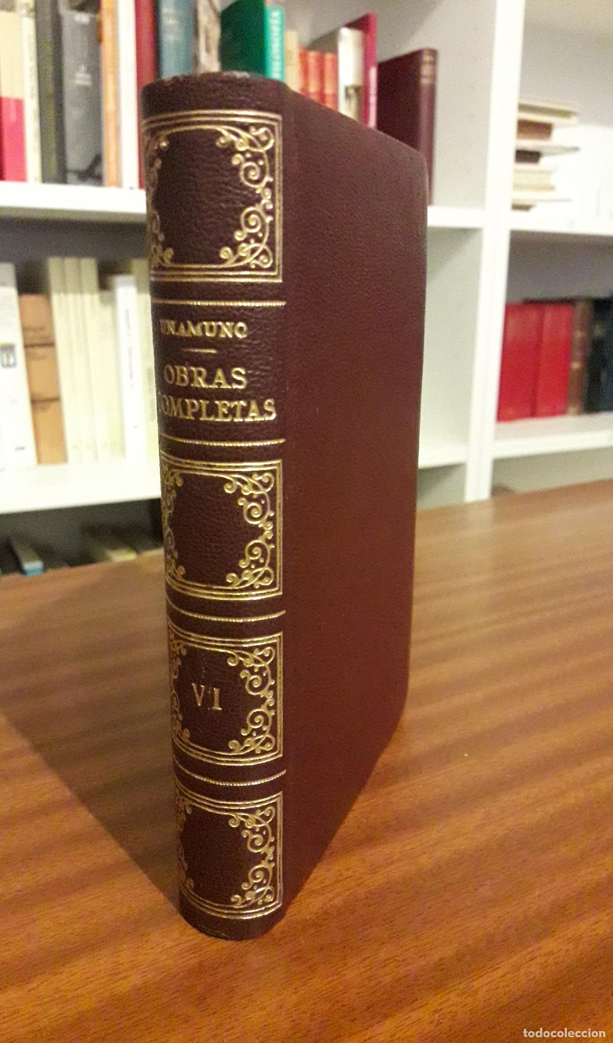 Libros de segunda mano: Miguel de Unamuno. Obras completas VI - Foto 1