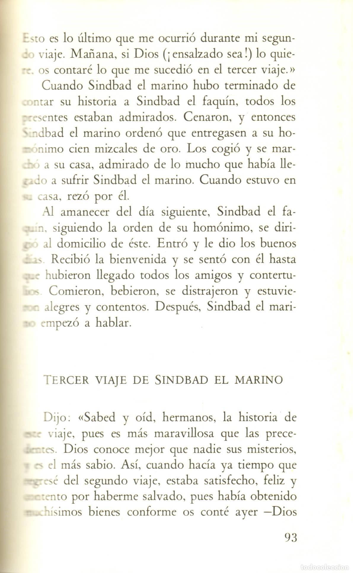 Libros de segunda mano: Las mil y una noches - Anonimo - Foto 2