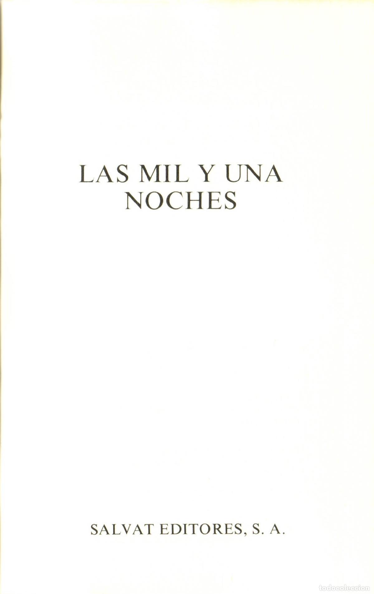 Libros de segunda mano: Las mil y una noches - Anonimo - Foto 1