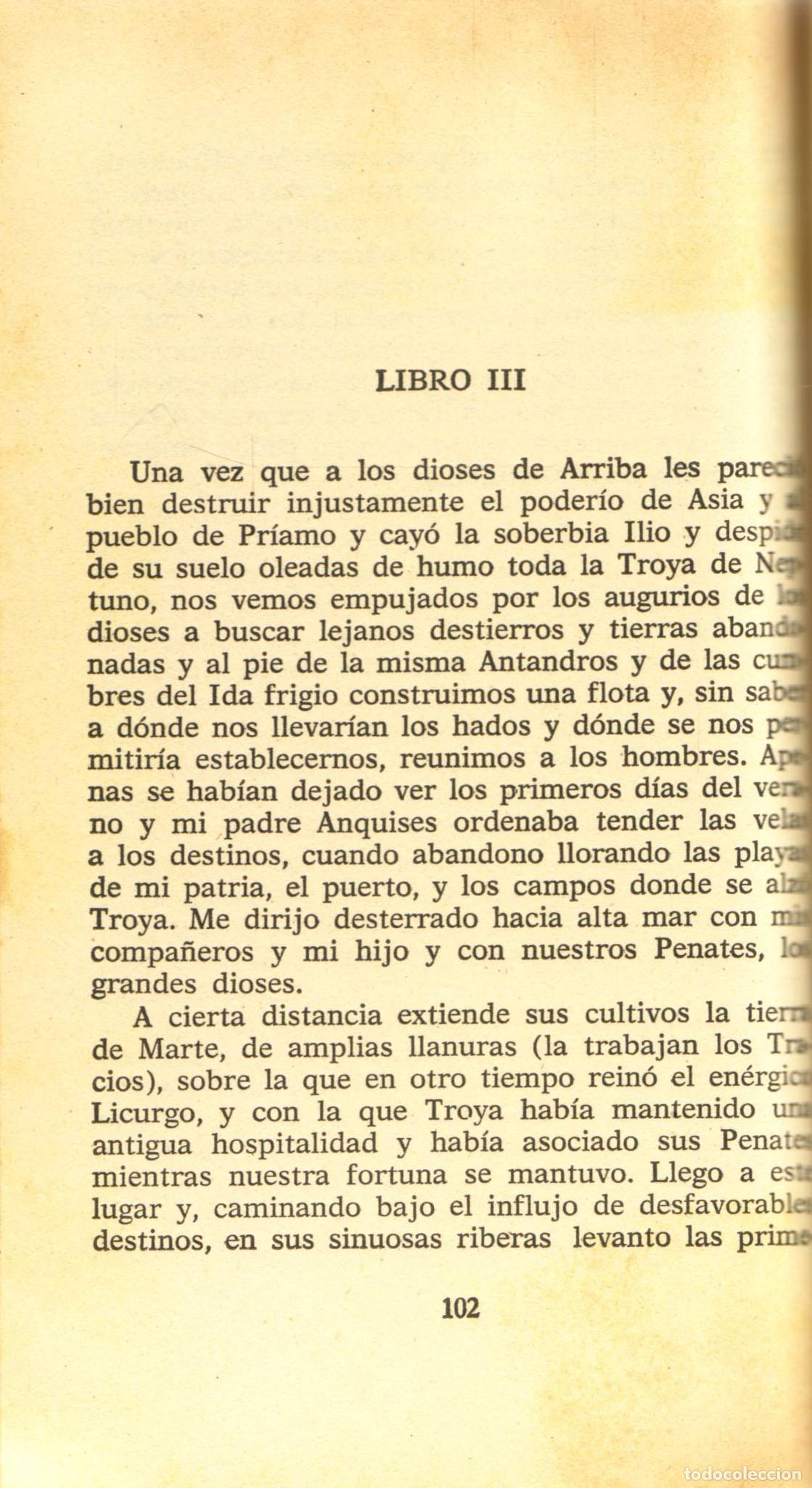 Libros de segunda mano: Eneida - Virgilio - Foto 2