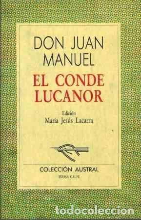 Libros de segunda mano: EL CONDE LUCANOR (AUSTRAL NUEVA 21) - ESPASA CALPE - Foto 1