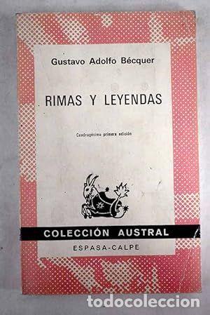Libros de segunda mano: RIMAS Y LEYENDAS (AUSTRAL 3) - B&Eacute;CQUER, GUSTAVO ADOLFO - Foto 1