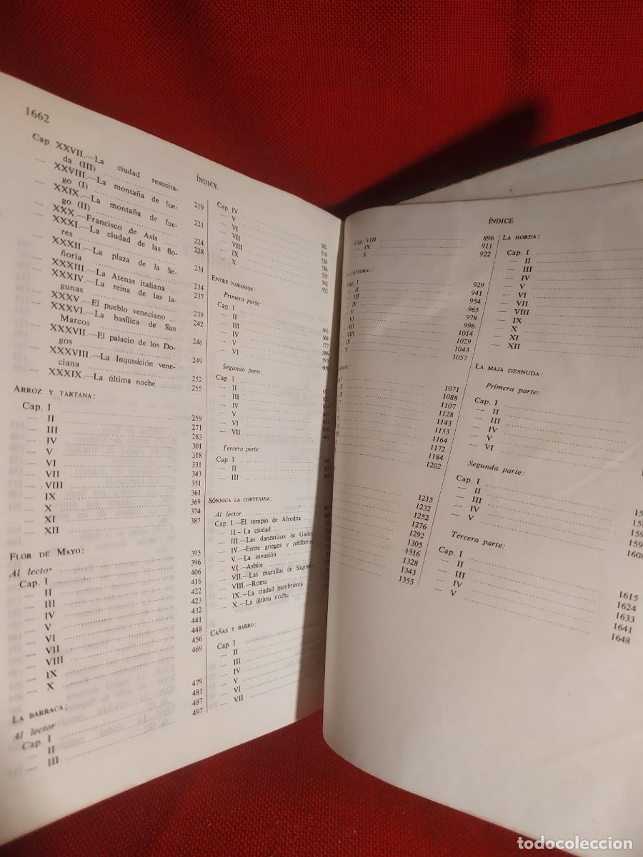 Libros de segunda mano: 1961. Obras completas. Vicente Blasco Ib&aacute;&ntilde;ez. - Foto 6
