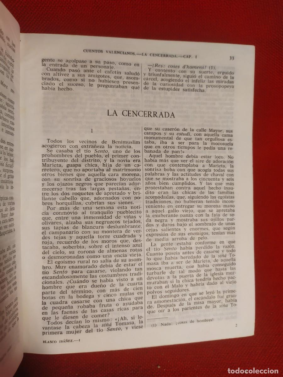 Libros de segunda mano: 1961. Obras completas. Vicente Blasco Ib&aacute;&ntilde;ez. - Foto 8