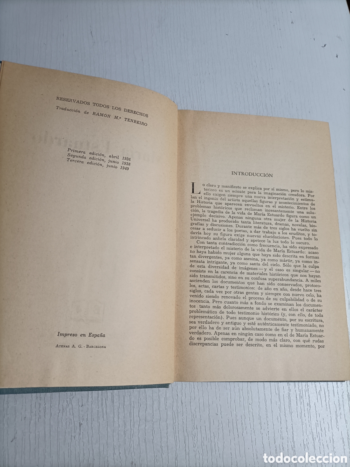 Libros de segunda mano: Mar&iacute;a Estuardo Stefan Zweig - Foto 9