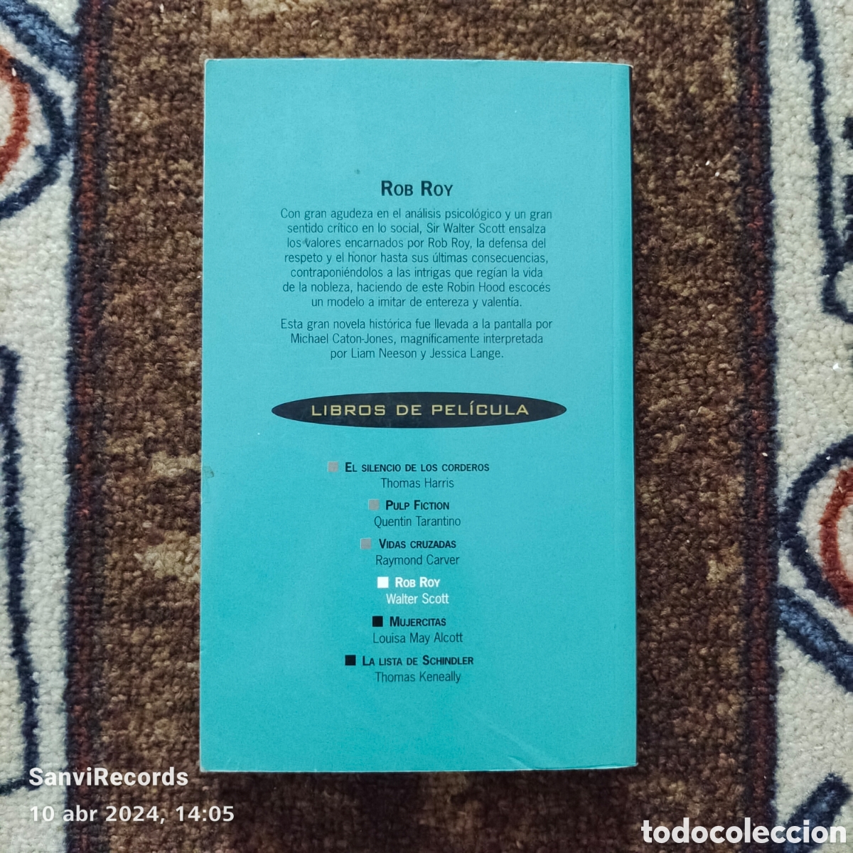 Libros de segunda mano: ROB ROY (WALTER SCOTT) (LIBROS DE PEL&Iacute;CULA, ABC) - Foto 2