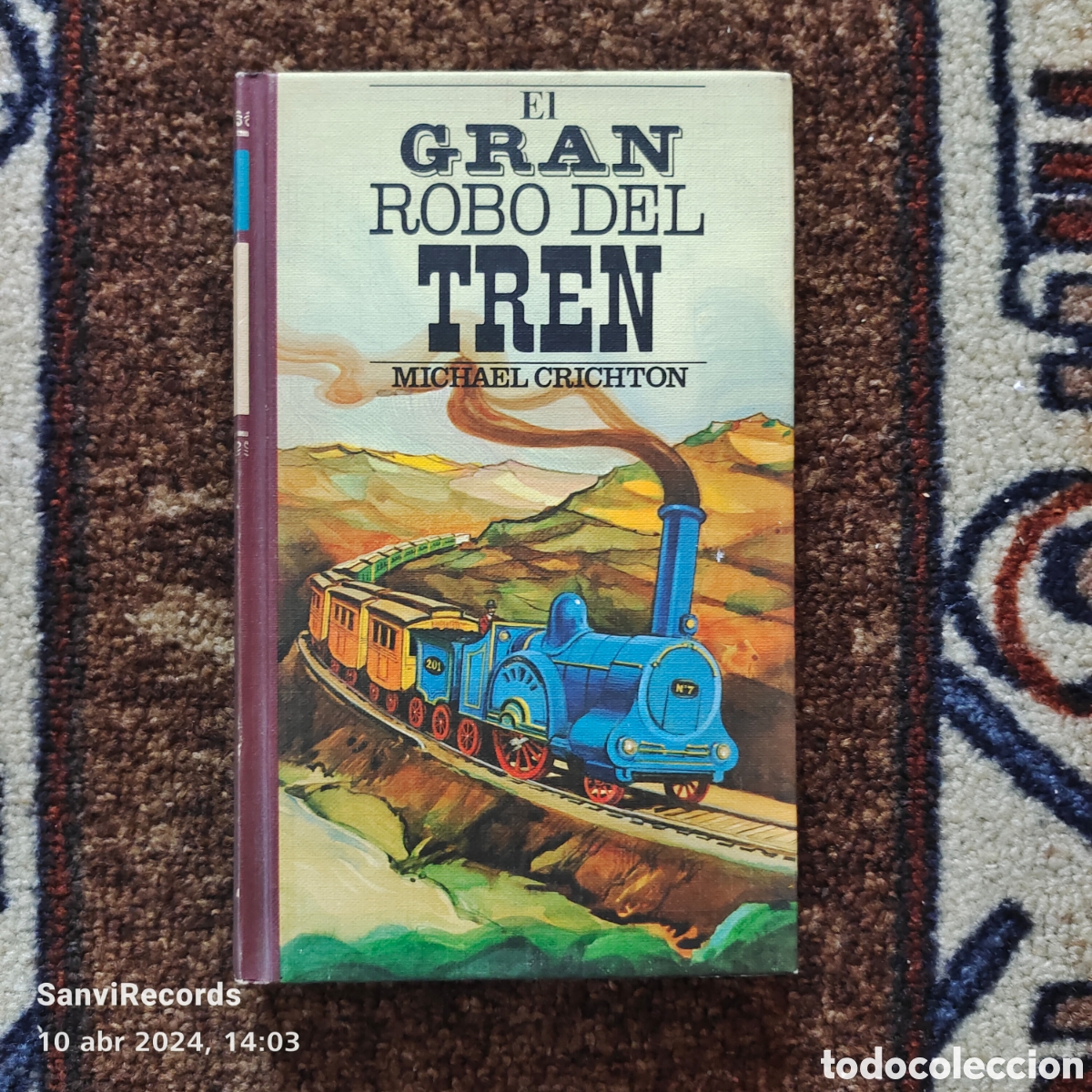 Libros de segunda mano: EL GRAN ROBO DEL TREN (MICHAEL CRICHTON) (C&Iacute;RCULO DE LECTORES) - Foto 1