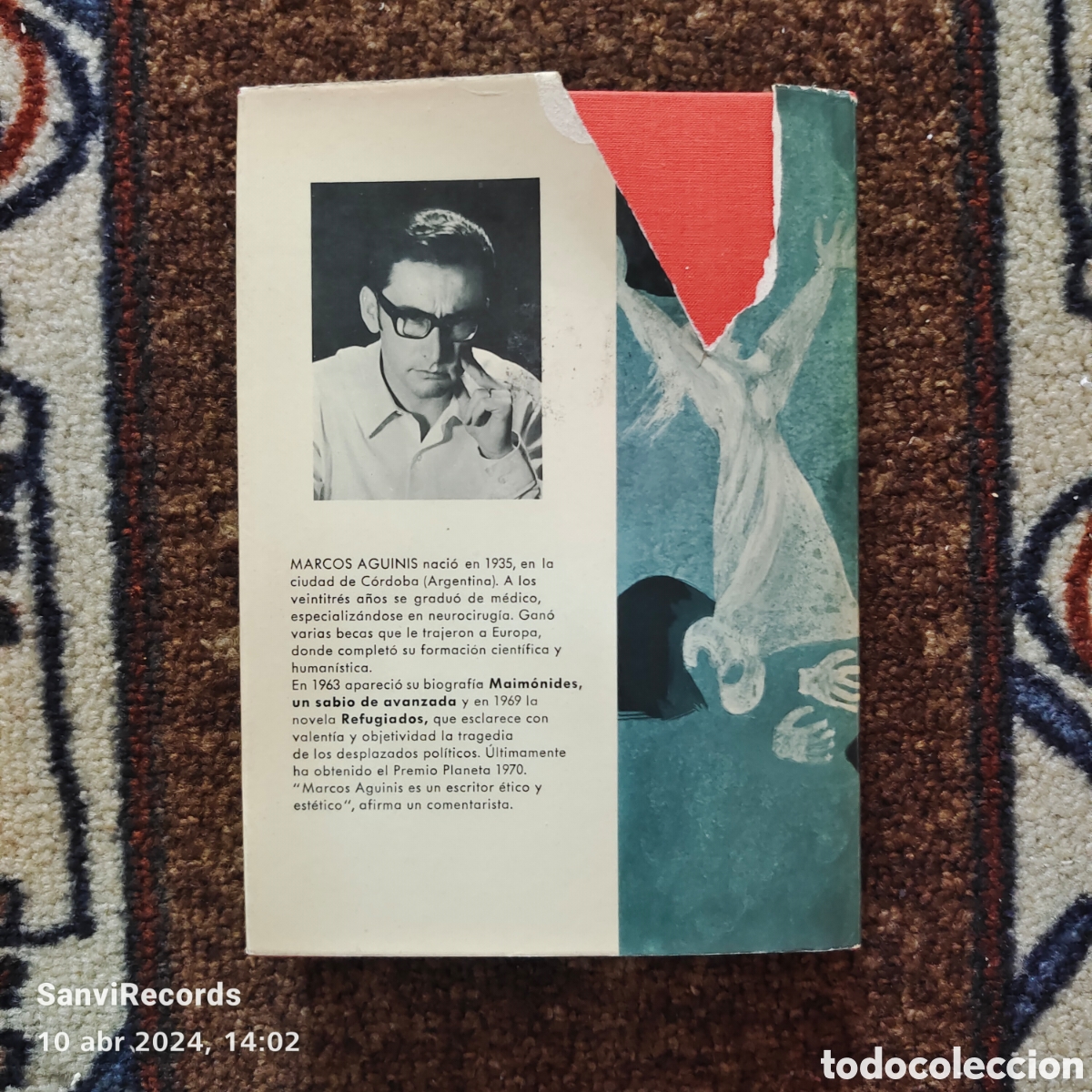 Libros de segunda mano: LA CRUZ INVERTIDA (MARCOS AGUINIS) - Foto 2