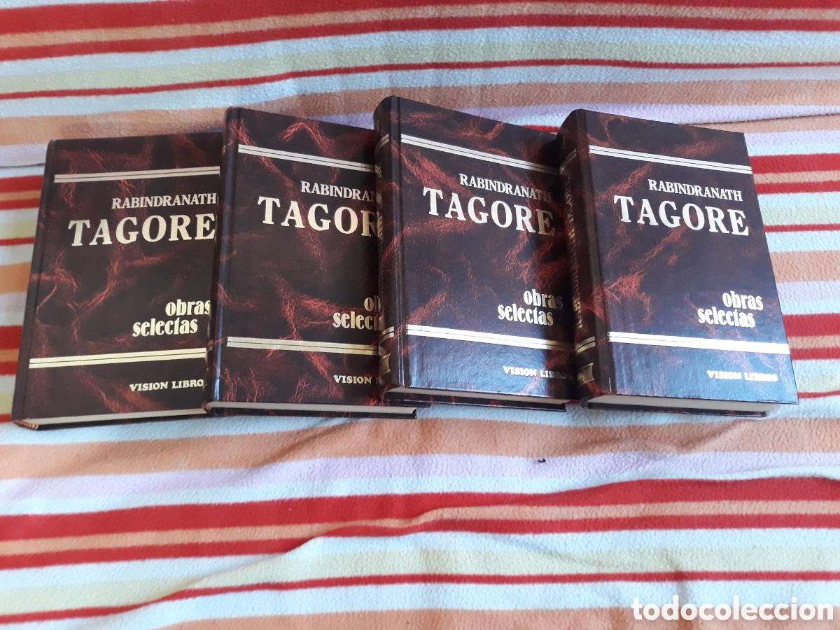 Libros de segunda mano: RABINDRANATH TAGORE: OBRAS SELECTAS 4 TOMOS - Foto 2