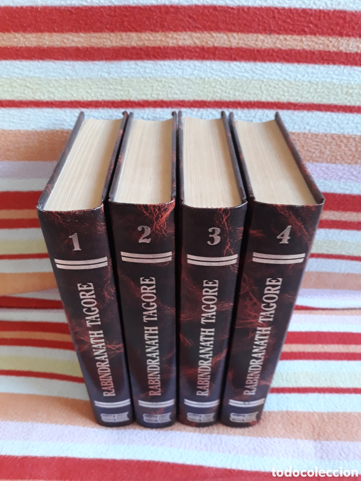 Libros de segunda mano: RABINDRANATH TAGORE: OBRAS SELECTAS 4 TOMOS - Foto 1