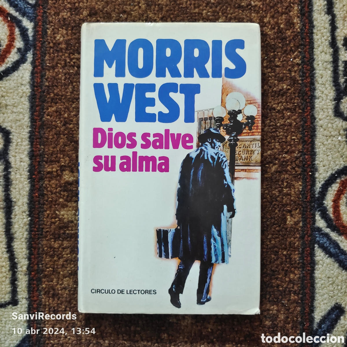 Libros de segunda mano: DIOS SALVE SU ALMA (MORRIS WEST) (C&Iacute;RCULO DE LECTORES) - Foto 1