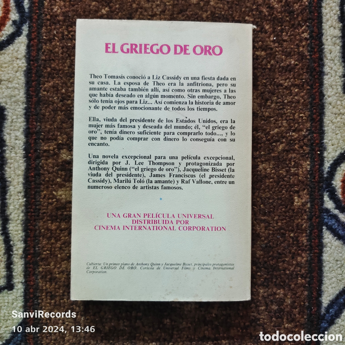 Libros de segunda mano: EL GRIEGO DE ORO (GRIJALBO) - Foto 2
