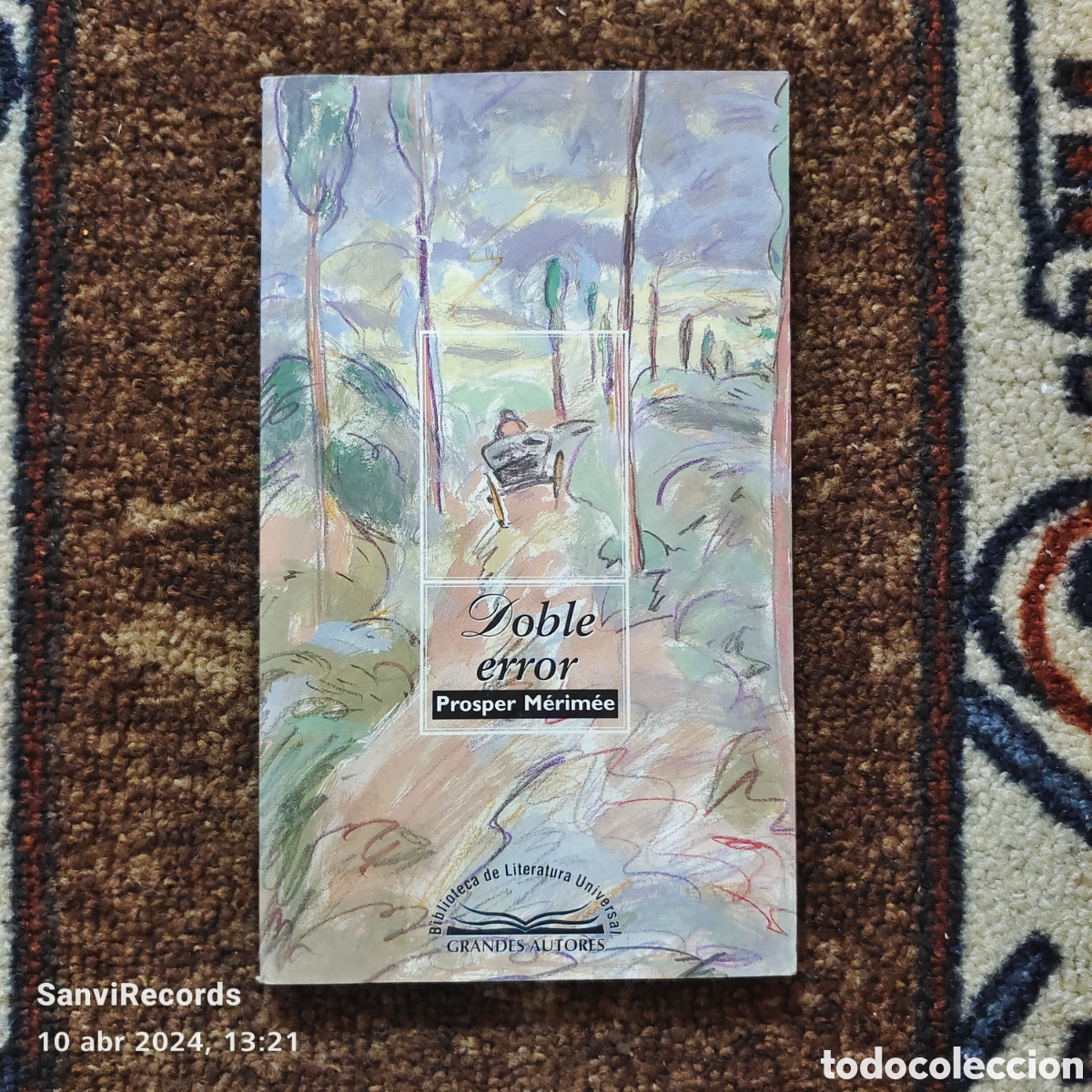 Libros de segunda mano: DOBLE ERROR (PROSPER M&Eacute;RIM&Eacute;E) (GRANDES AUTORES) - Foto 1