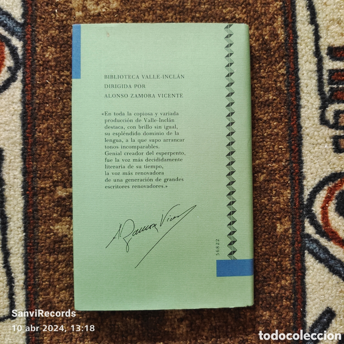 Libros de segunda mano: FLOR DE SANTIDAD (RAM&Oacute;N DEL VALLE-INCL&Aacute;N) (C&Iacute;RCULO DE LECTORES) - Foto 2