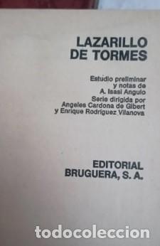 Libros de segunda mano: LAZARILLO DE TORMES - Foto 3