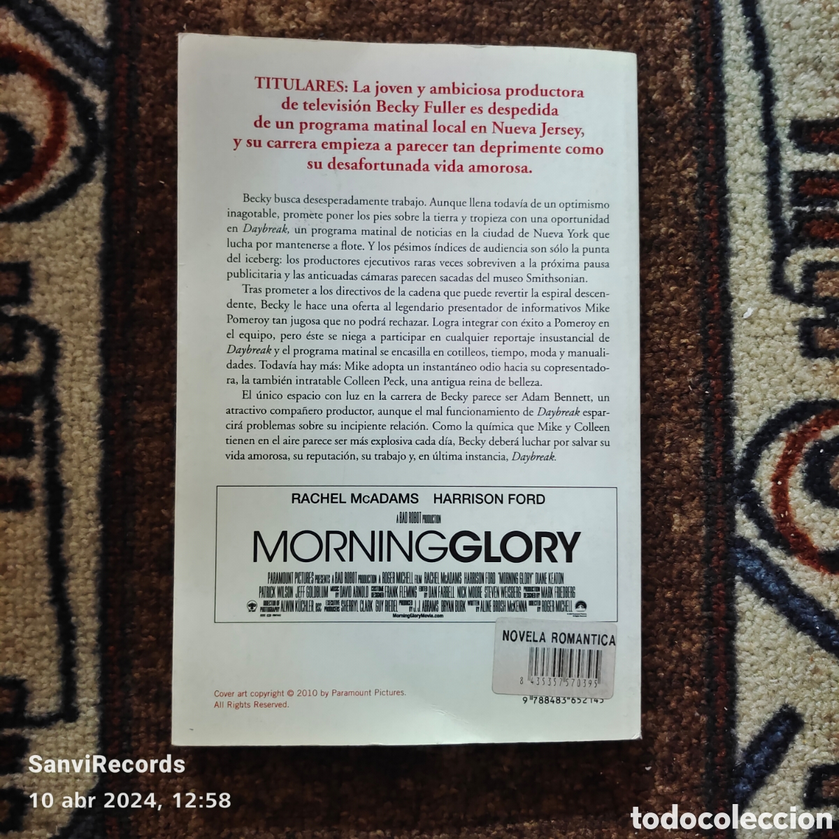Libros de segunda mano: MORNING GLORY (DIANA PETERFREUND) (SUMA) - Foto 2