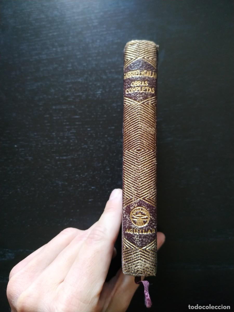 Libros de segunda mano: Obras completas - Gabriel y Gal&aacute;n. Aguilar joya 1955 - Foto 1