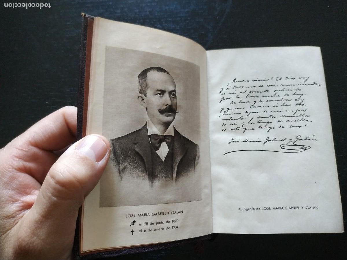 Libros de segunda mano: Obras completas - Gabriel y Gal&aacute;n. Aguilar joya 1955 - Foto 5