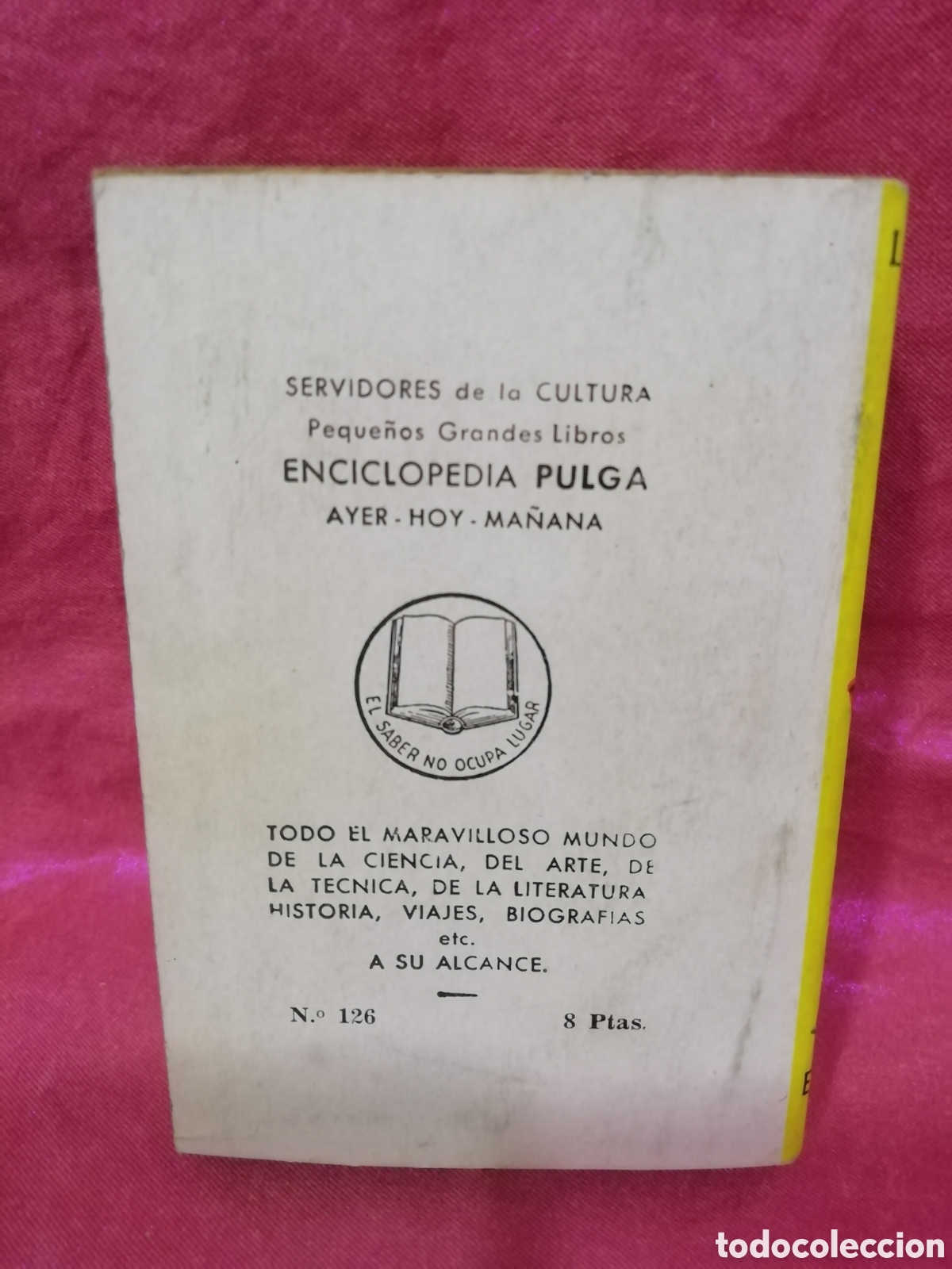 Libros de segunda mano: Enciclopedia Pulga n&deg;126 - La Cimitarra de Buda - Emilio Salgari - Foto 2
