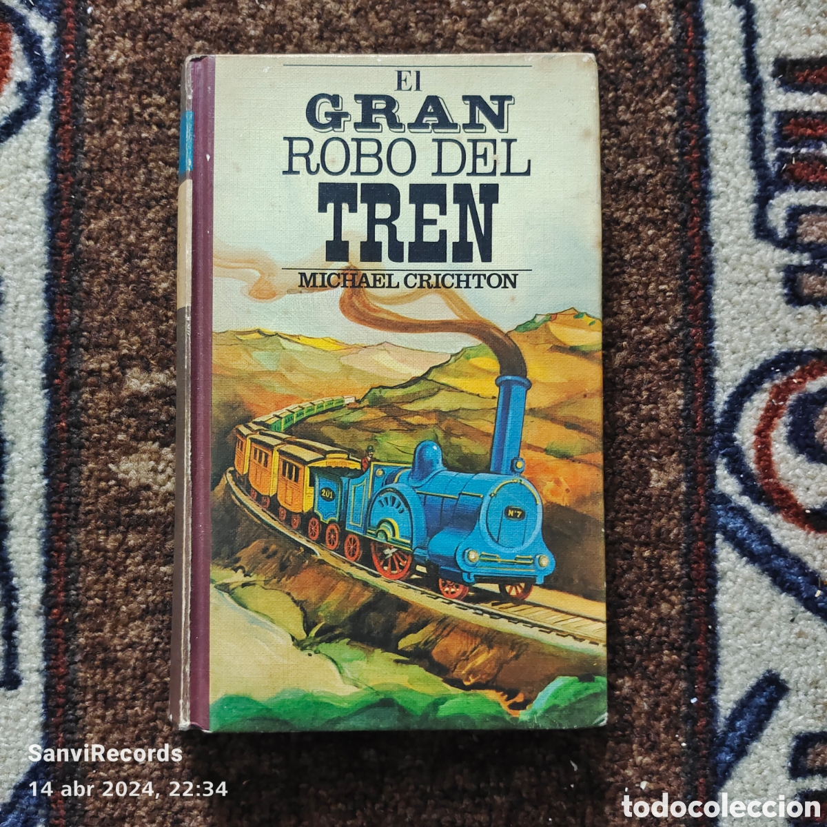 Libros de segunda mano: EL GRAN ROBO DEL TREN (MICHAEL CRICHTON) (C&Iacute;RCULO DE LECTORES) - Foto 1