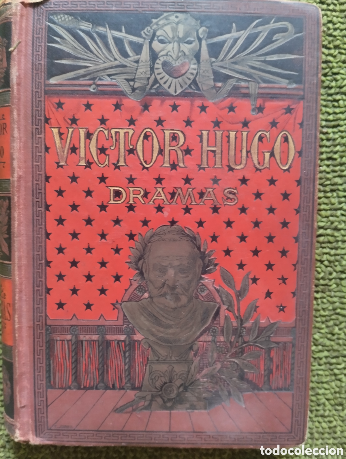 Libros de segunda mano: Dramas de V&iacute;ctor Hugo, 1884, versi&oacute;n castellana Cecilio Navarro - Foto 1