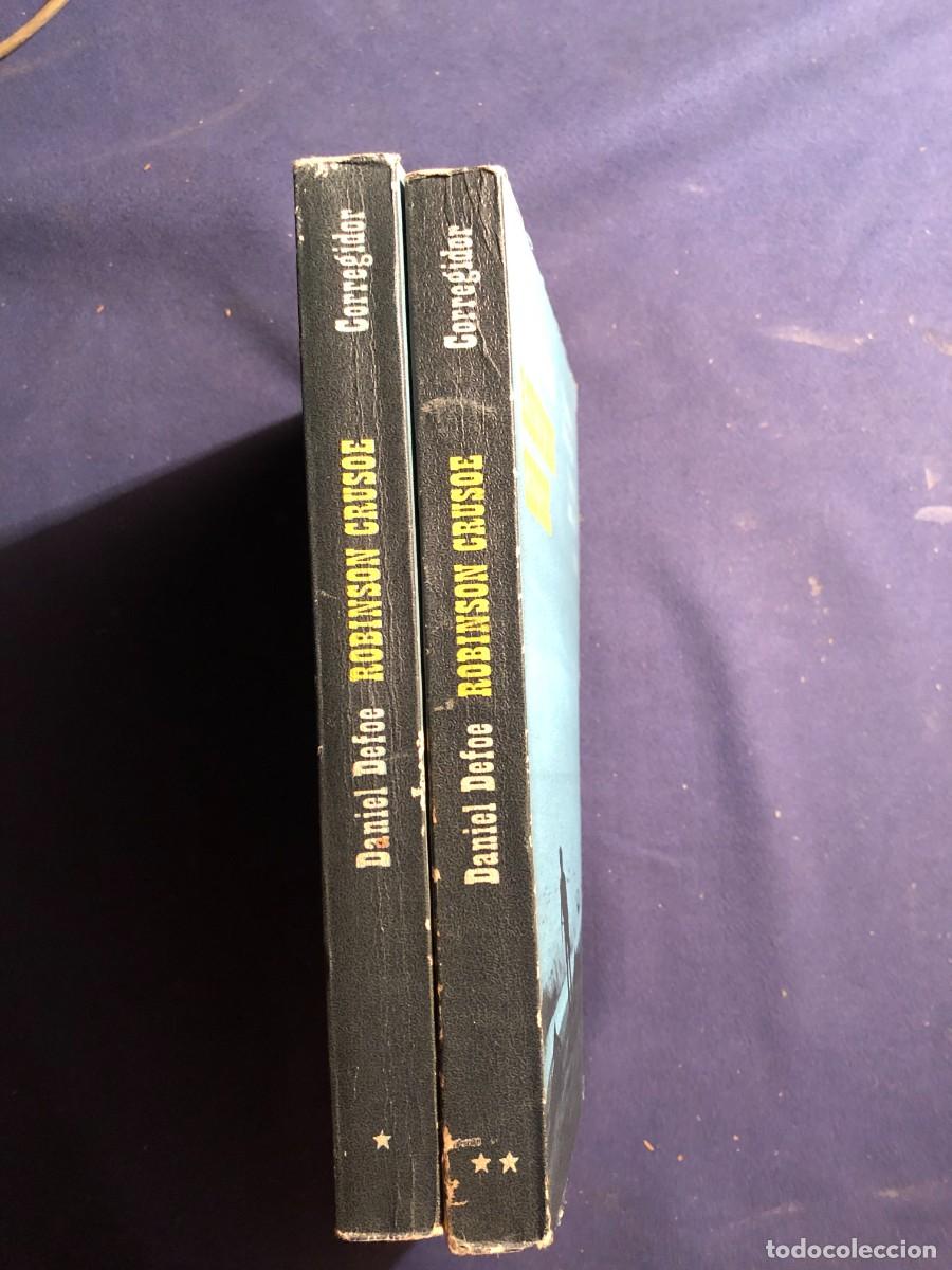 Libros de segunda mano: DANIEL DEFOE: - VIDA Y EXTRA&Ntilde;AS AVENTURAS DE ROBINSON CRUSOE... - (2 TOMOS) (1973) - Foto 2