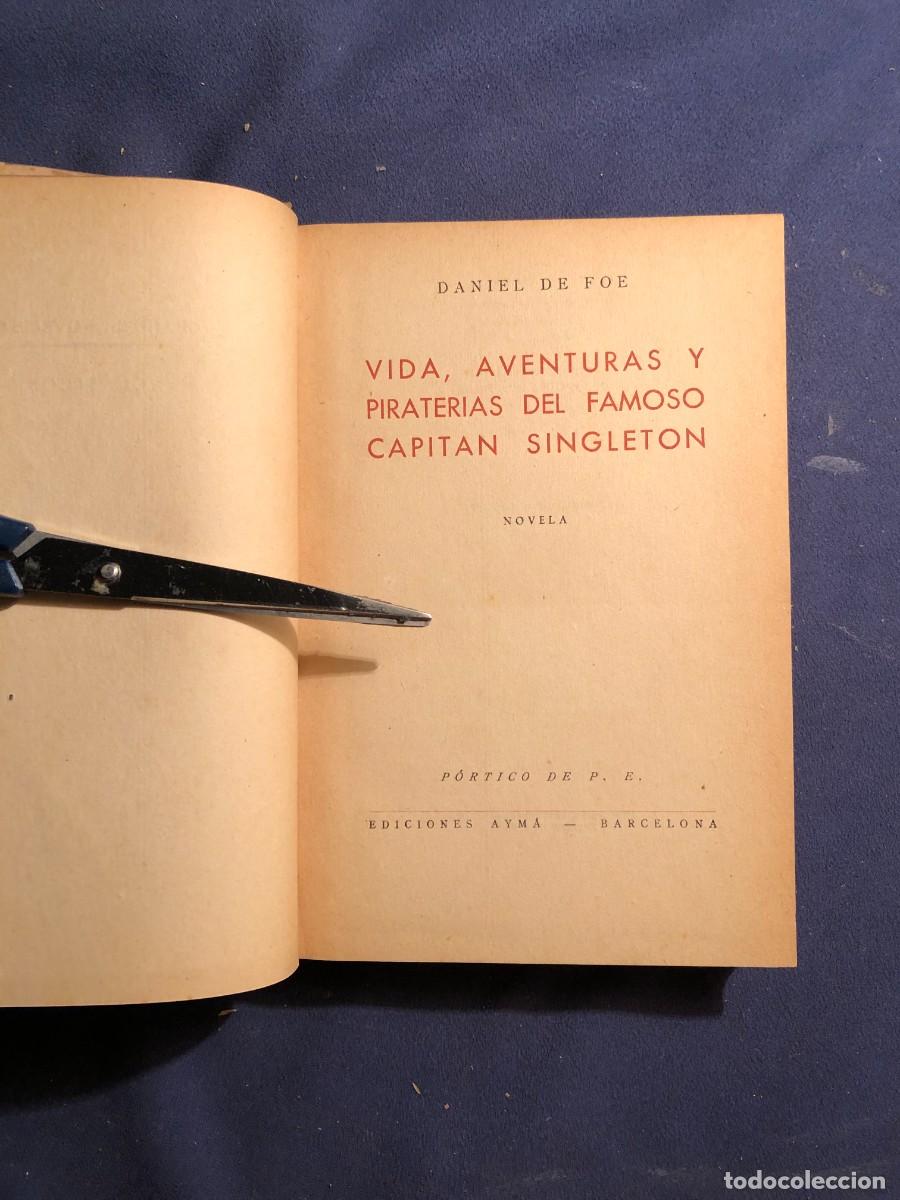 Libros de segunda mano: DANIEL DEFOE: - MEMORIAS DE UN CABALLERO - - Foto 3