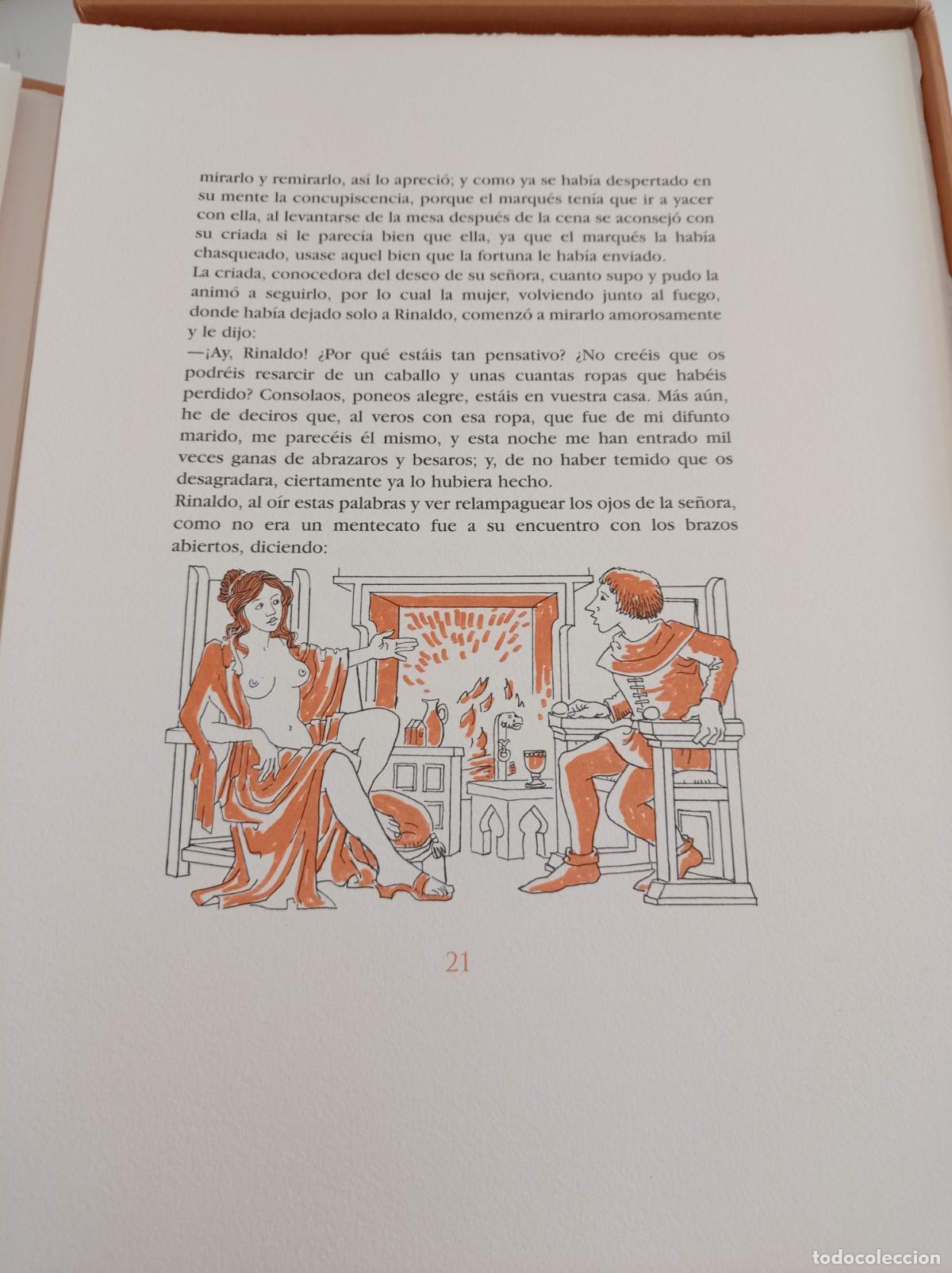 Libros de segunda mano: 2001 - BOCCACCIO. EL DECAMERON JORNADA SEGUNDA - LIBER EDICIONES, PERELL&Oacute;N - Foto 9